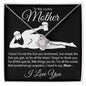 To My Lovely Mother - The Son You Got - Mother's Day Love Knot Necklace
