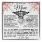To Doctor Mom - My Angel - Mother's Day Love Knot Necklace