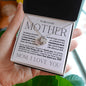 To My Lovely Mother - I Love You - Mother's Day Love Knot Necklace