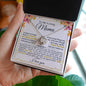 To My Loving Mom - I Appreciate You - Mother's Day Love Knot Necklace