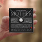 To My Beautiful Mother - Raise A Man - Mother's Day Love Knot Necklace