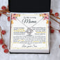 To My Mom From Son - You Are Appreciated - Mother's Day Love Knot Necklace