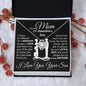 To My Mom - It's Hard To Raise A Man Thank You - Valentine's Love Knot