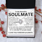 To My Soulmate - My Heart - Valentine's Love Knot Necklace