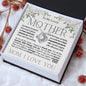 To My Lovely Mother - Braver Than You Think - Mother's Day Love Knot Necklace