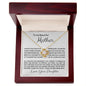 To My Beautiful Mother - Caring Ways - Mother's Day Love Knot Necklace