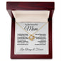 To My Beautiful Mom - Triumph & Tears - Love Knot Necklace