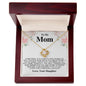 To My Mom - Hard To Find Words - Mother's Day Love Knot Necklace