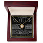 To My Beautiful Mother - My World - Mother's Day Love Knot Necklace