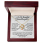 To My Beautiful Granddaughter From Grandpa - Greatest Joy - Love Knot Necklace