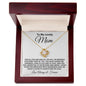 To My Lovely Mom - I'm Grateful - Love Knot Necklace