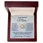 To My Beautiful Mom - Words Unspoken - Love Knot Necklace