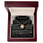 To My Beautiful Mother - My World - Mother's Day Love Knot Necklace