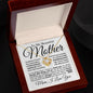To My Beautiful Mother - Stronger Than You Seem - Mother's Day Love Knot Necklace