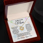 To My Lovely Mom - Boundless Love - Love knot Necklace