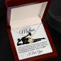 To My Lovely Mother - The Son You Got - Mother's Day Love Knot Necklace