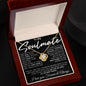 To My Soulmate - Last Everything - Valentine's Love Knot Necklace
