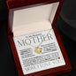 To My Beautiful Mother - Raise A Man - Mother's Day Love Knot Necklace