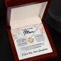 To My Loving Mom - Appreciated - Mother's Day Love Knot Necklace