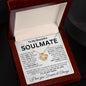 To My Soulmate - Last Kiss - Valentine's Love Knot Necklace
