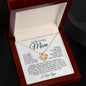 To My Loving Mom - Just Like You - Mother's Day Love Knot Necklace
