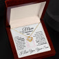 To My Mom - It's Hard To Raise A Man Thank You - Valentine's Love Knot