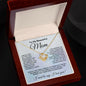 To My Beautiful Mom - Words Unspoken - Love Knot Necklace