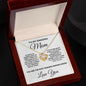 To My Amazing Mom - My Rock - Love Knot Necklace