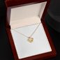 To My Mom - Compassion - Love knot Necklace