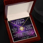 To My Loving Mom - My World - Mother's Day Love Knot Necklace