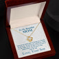To My Beautiful Mom - Like No Other - Love Knot Necklace