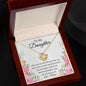 To My Daughter - Amazing Woman - Love Knot Necklace
