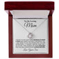 To My Loving Mom - Your Little Boy - Mother's Day Love Knot Necklace