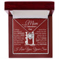 To My Mom - It's Hard To Raise A Man Thank You - Valentine's Love Knot