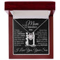 To My Mom - It's Hard To Raise A Man Thank You - Valentine's Love Knot