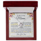 To My Mom From Son - You Are Appreciated - Mother's Day Love Knot Necklace
