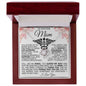 To Doctor Mom - My Angel - Mother's Day Love Knot Necklace