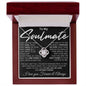 To My Soulmate - Last Everything - Valentine's Love Knot Necklace