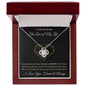 You Give Me A Boner - Elegant - Valentine's Love Knot Necklace
