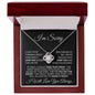 I'm Sorry - Didn't Want To Hurt You - Love Knot Necklace
