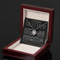 To My Beautiful Mother - My World - Mother's Day Love Knot Necklace