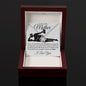 To My Lovely Mother - The Son You Got - Mother's Day Love Knot Necklace