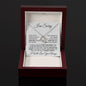 I'm Sorry - Didn't Want To Hurt You - Love Knot Necklace