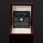 I'm Sorry - Didn't Want To Hurt You - Love Knot Necklace