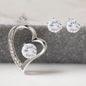 Gift For Daughter From Mom and Dad - I Love You For All That You Are (Love Heart w/Earrings)