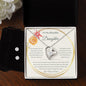 Gift For Daughter From Mom and Dad - I Love You For All That You Are (Love Heart w/Earrings)