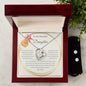 Gift For Daughter From Dad - I Love You For All That You Are (Love Heart w/Earrings)