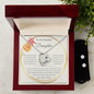 Gift For Daughter From Mom and Dad - I Love You For All That You Are (Love Heart w/Earrings)