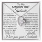 To My Soulmate - I See You - Valentine's Love Heart Necklace