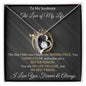 To My Soulmate - You Complete Me - Valentine's Love Heart Necklace